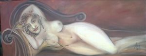 "Nude on Sofa"