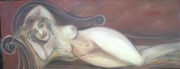 "Nude on Sofa"