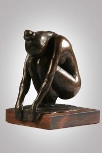 "Kneeling Lady"
