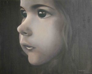 "Intrigued Little Girl"
