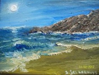 "Moonlight at Kwaaiwater Hermanus"