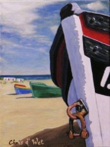 "Fishing boats at Paternoster"