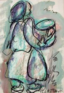 "Large Figure With Drum"