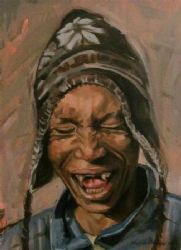 Bursting out with Laughter, Jonathan Grootboom