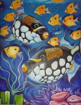 "Clown Triggerfish"