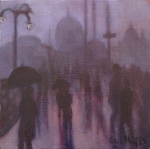 "Rainy Day - Galata Bridge"