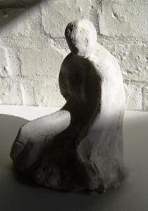 "Woman on Rock"