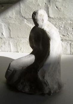"Woman on Rock"