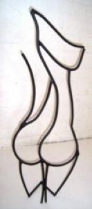 "Wire Female Torso"