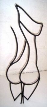 "Wire Female Torso"