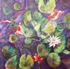 "Khoi with Water Lilies"