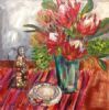 "Still Life with Proteas"