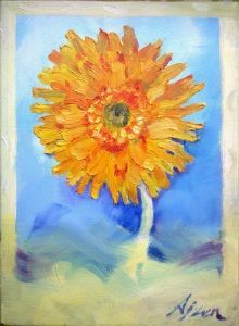 "Orange Flower for Virginia"
