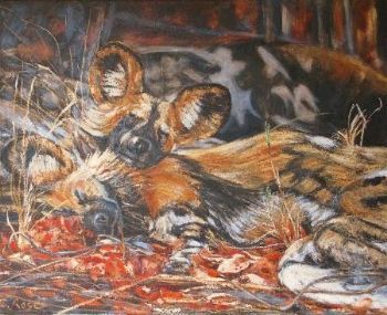 "Painted dogs"