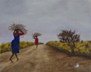 "Girls met hout op kop"
