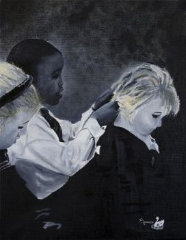 "Doing hair"