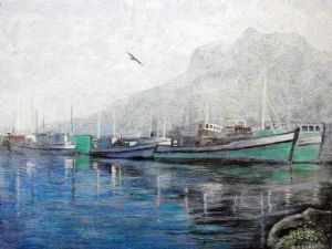 "Misty Morning in Hout Bay"