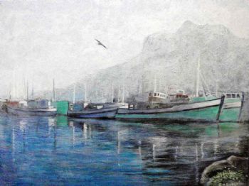 "Misty Morning in Hout Bay"