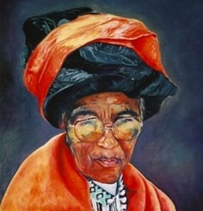 "Elderly Xhosa Woman"