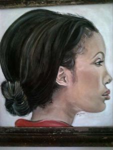 "Vrou Silhouette / Woman Silhouette"