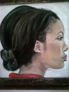 "Vrou Silhouette / Woman Silhouette"