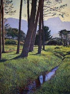 "Devil's Peak from Rondesbosch"