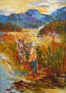 "Boy With Donkey"