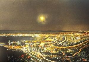 "Cape Town from Leeukop"