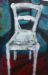 White Chair with 2 Shadows M