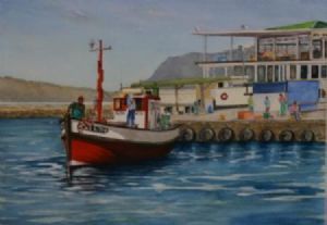 "A Sunny Day at Kalk Bay Harbour"