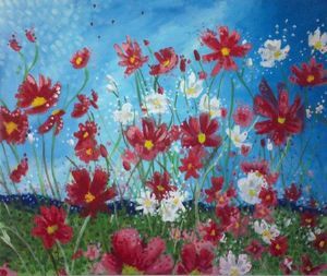 "Fields of Red and White"