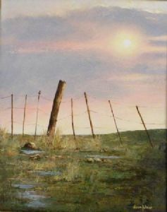 "Bird on a Fence"