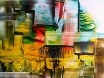 "Golden Abstract"