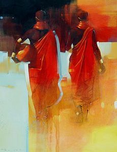 "To the River Limited Edition print on canvas"