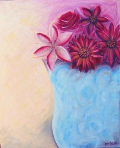 "Crimson Bouquet"