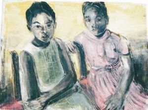 "Two Motswana maidens"