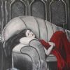 "Woman in Red 1"
