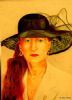 "Lady in Black Hat"