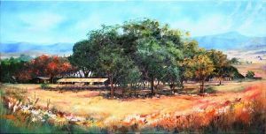 "Natal Farm with Trees"
