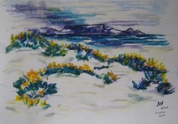 "Kreefbaai with View of Table Mountain"