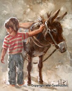 "Opgesaal / Saddled up"