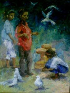 "Feeding Seagulls"