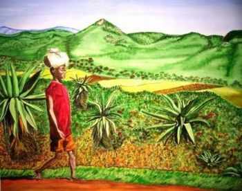 "Aloe Field I"