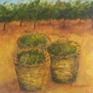 "Harvesting Grapes 3"