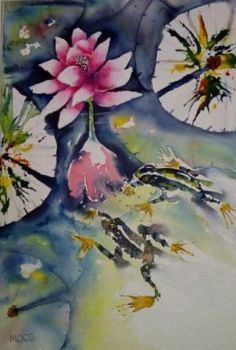 "Frogs in Pond"