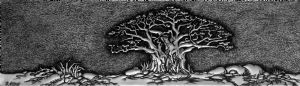 "Baobab-Tree of Life 1 in Metal 1/1"