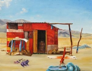 "Little Red House at Tafelkop"