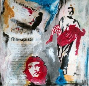 "Why? Therapy?"