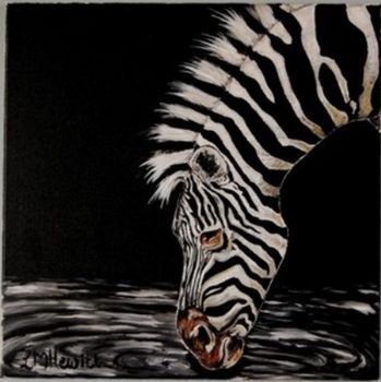 "Drinking Zebra"