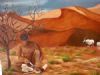"Bushman in the Desert"
